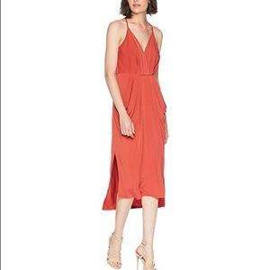 [BCBGeneration] Front Drap Pocket Wrap MIDI Dress